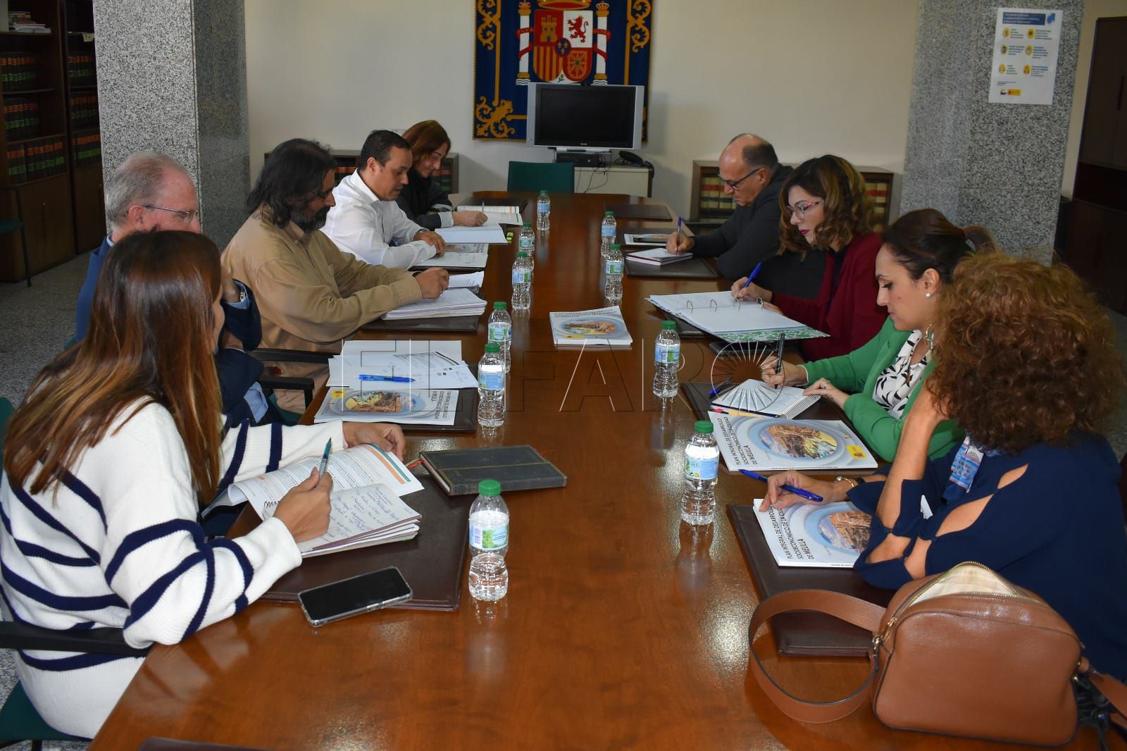 La Comisión de Asistencia a la delegada aborda la creación del grupo de transportes