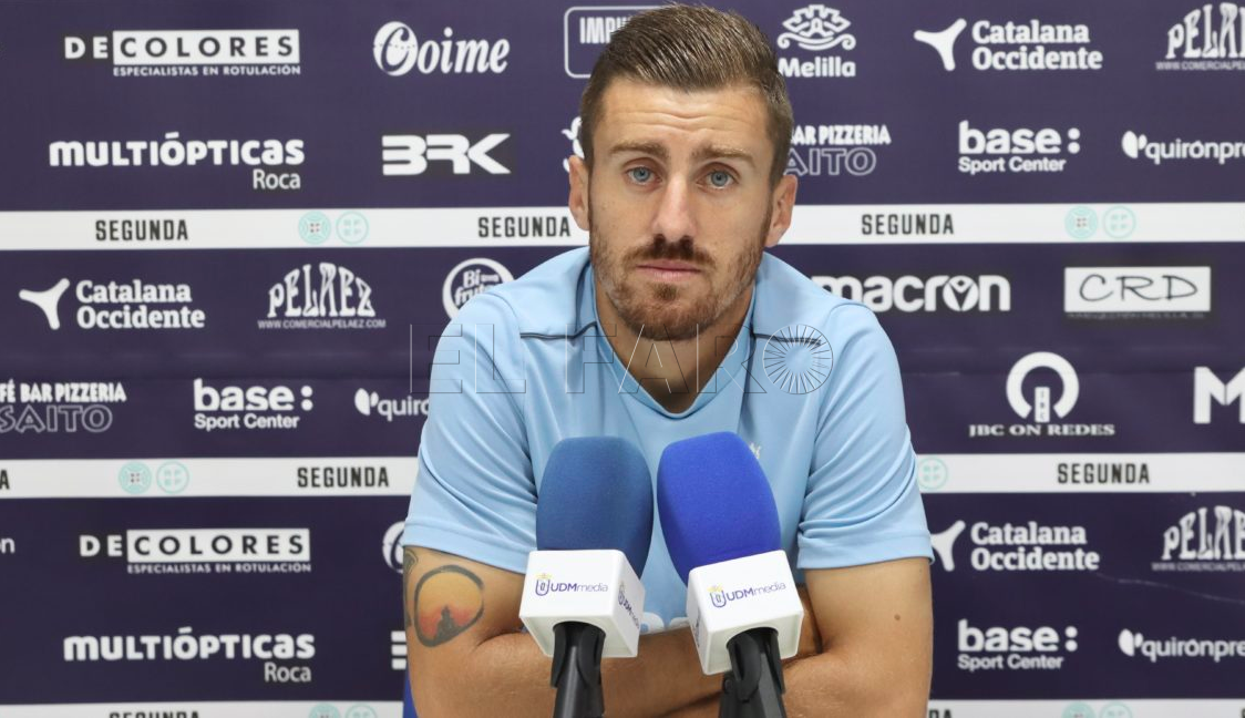 Pepe Romero, capitán de la UD Melilla: “Debemos seguir confiando en nosotros y en nuestro trabajo”