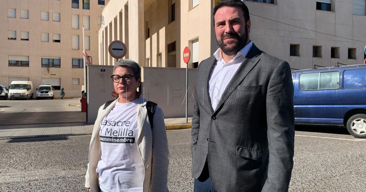 El diputado de EH Bildu Jon Iñarritu señala que cree que hubo muertos y heridos en el lado español de la valla