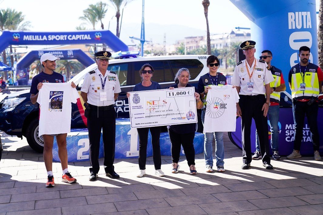 Ziyad El Mansouri y Lidia Castillo, vencedores de la II Ruta Solidaria 091