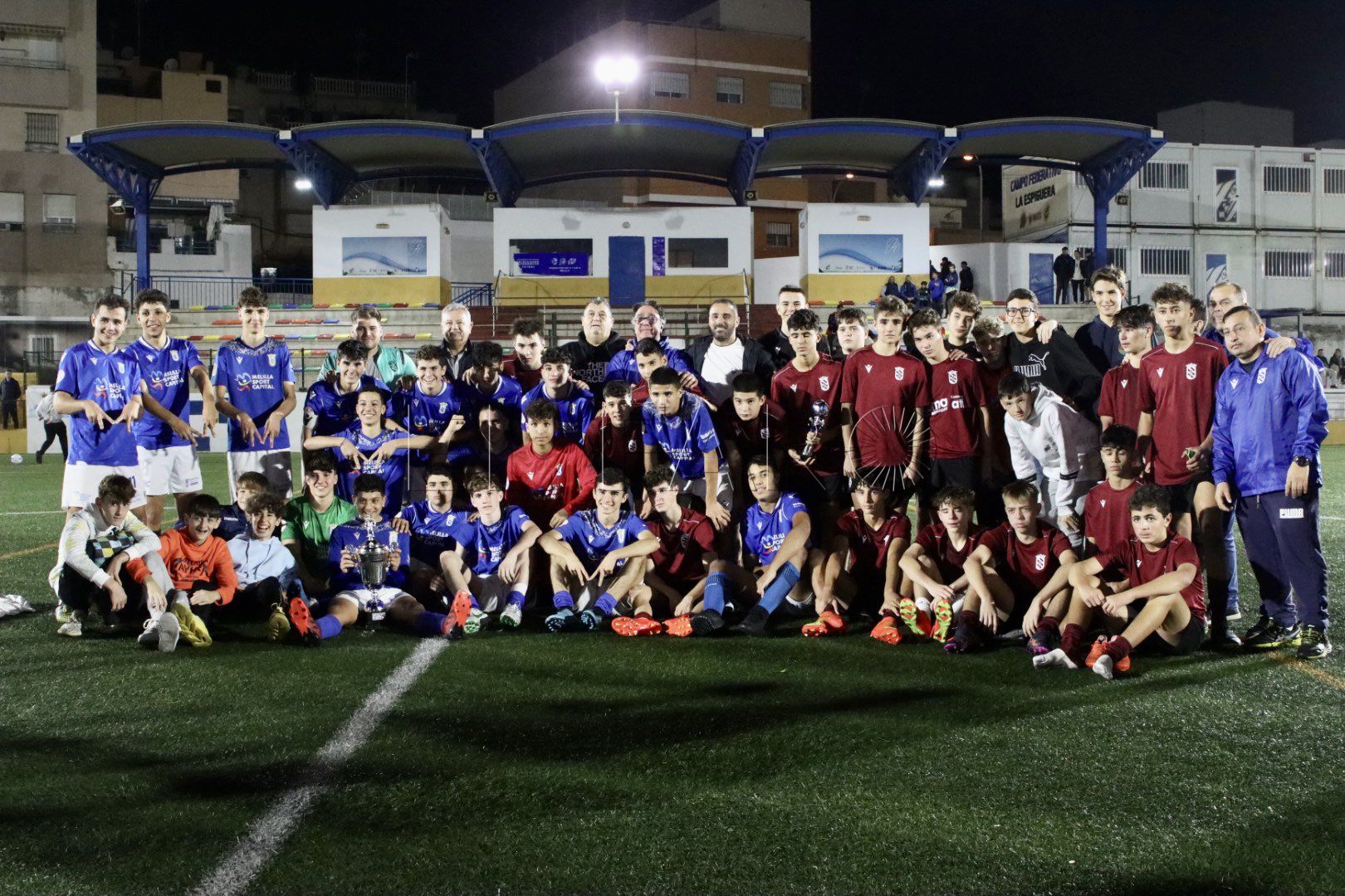 Doblete para la UD Melilla al vencer en Copa Federación Infantil y Cadete