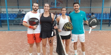 En 1ª categoría, Icíar Tellechea y Carlos Diaz-Otero se impusieron a María Mizzi y Javier Aznar (6-2/6-0).