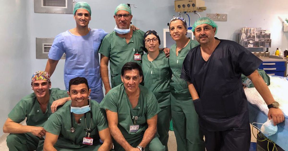 El Hospital Comarcal realiza por primera vez la cirugía de artrodesis lumbar