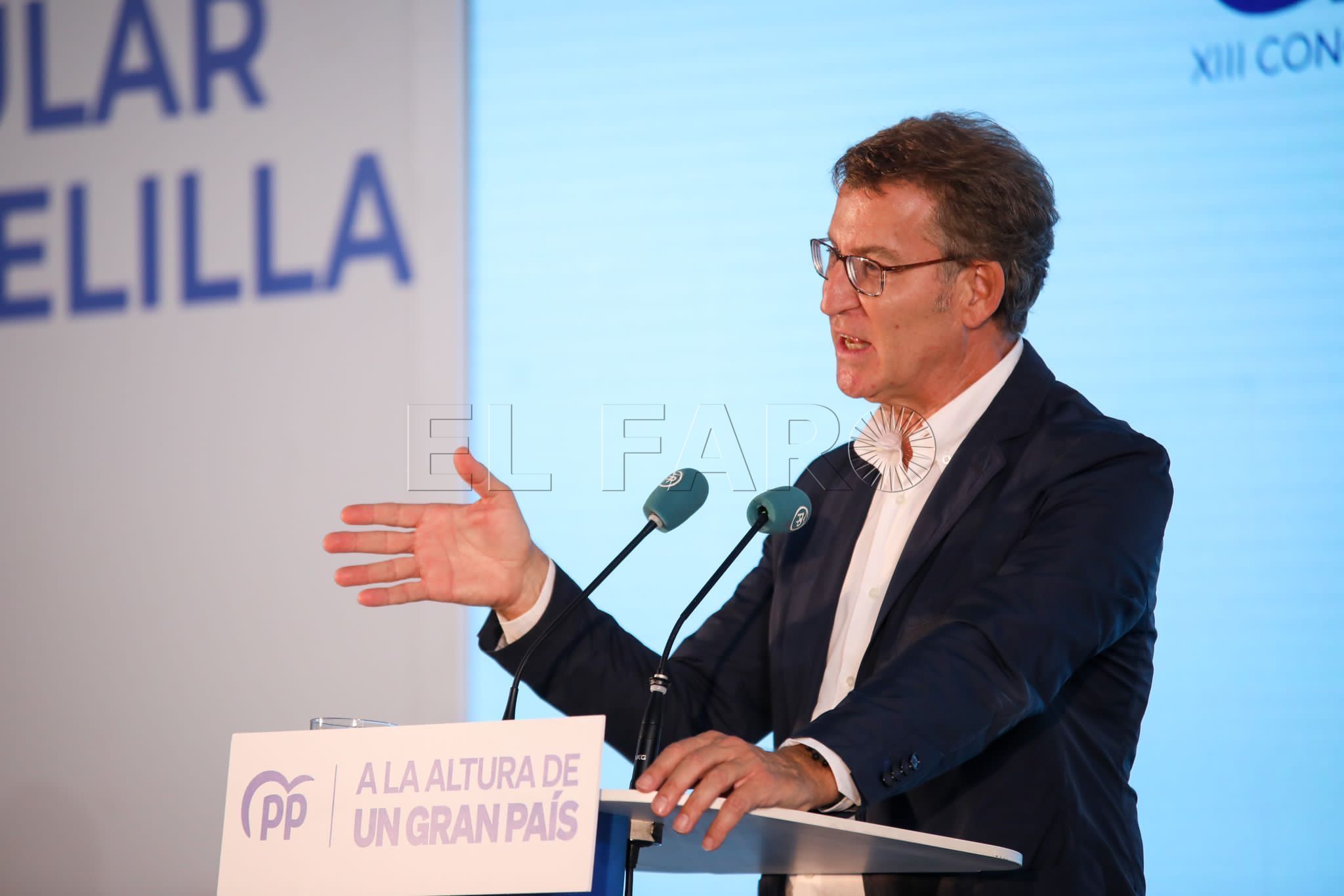 Feijóo pide “responsabilidad” a Sánchez por lo ocurrido en la valla