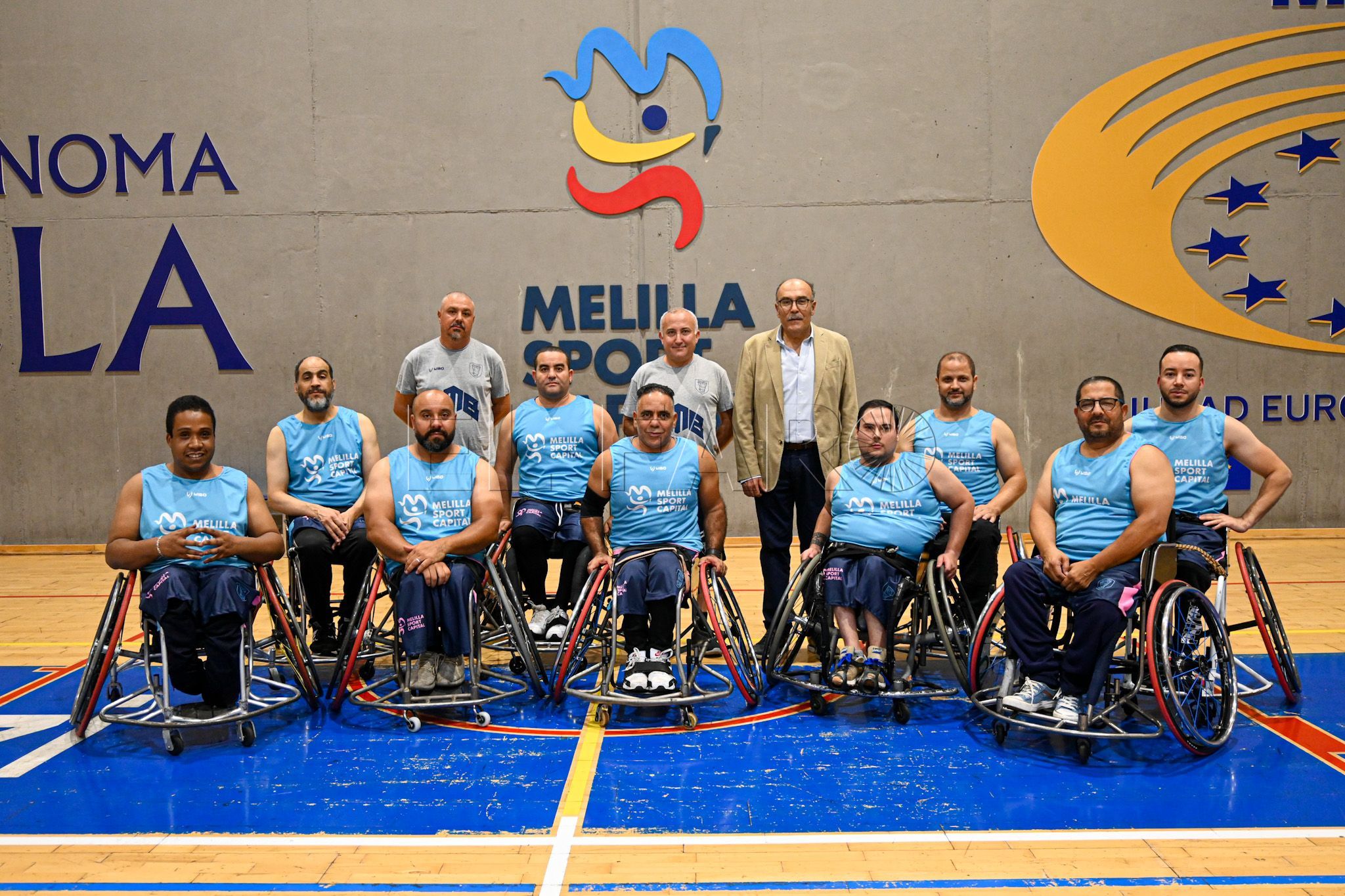 El Melilla BC en silla de ruedas inicia la pretemporada