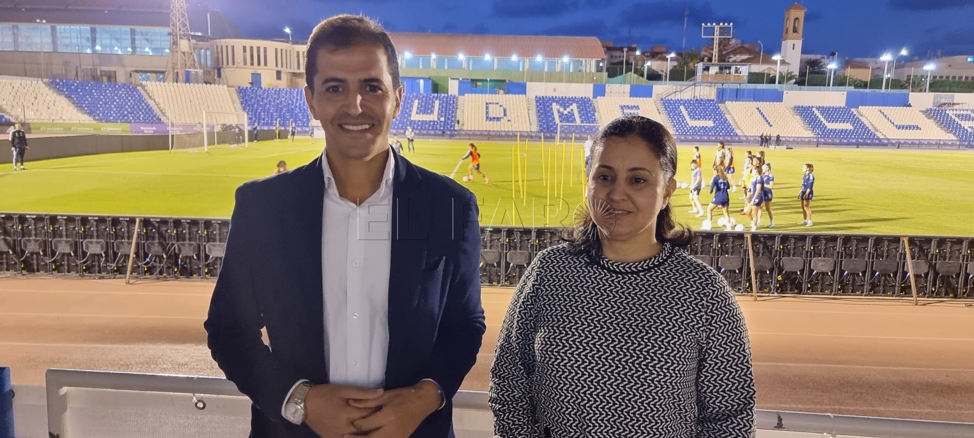 Rachid Bussian:"Azul Sánchez hará el saque de honor en el España-Argentina"