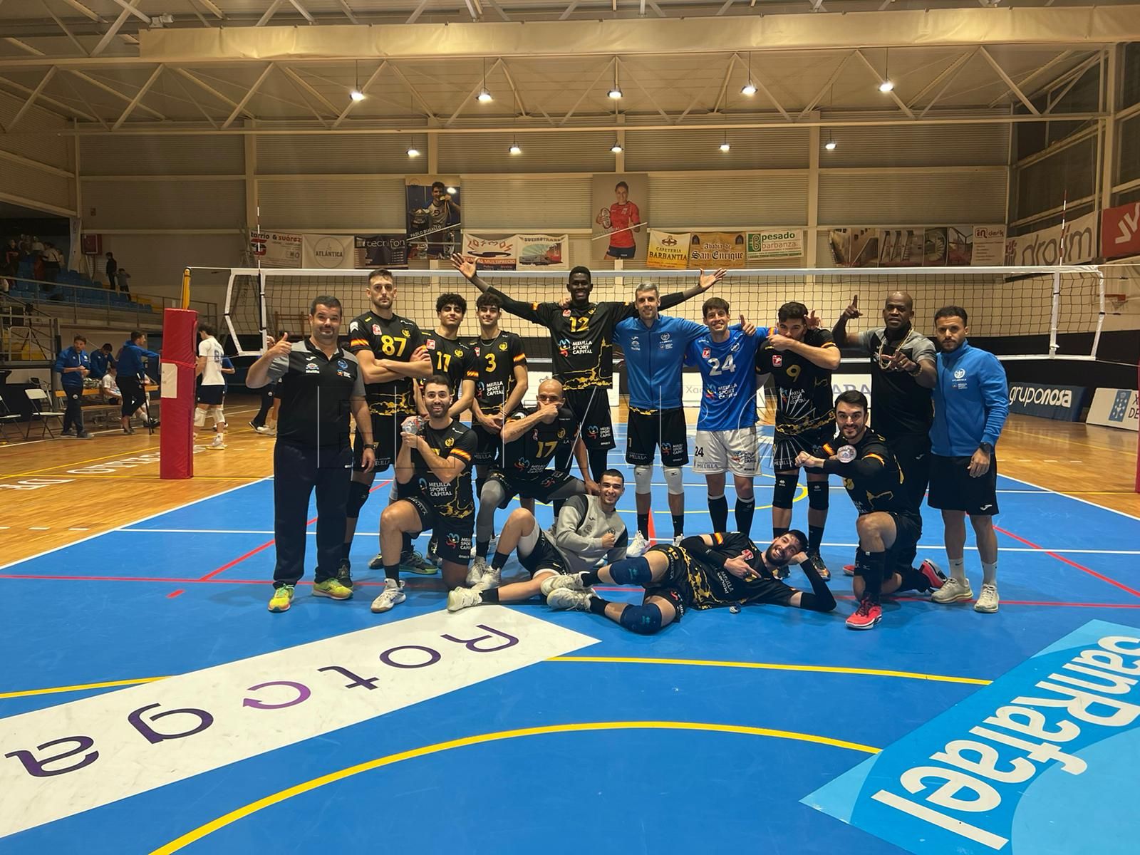 El Melilla Sport Capital arrasa a un mermado Rotogal Boiro BV