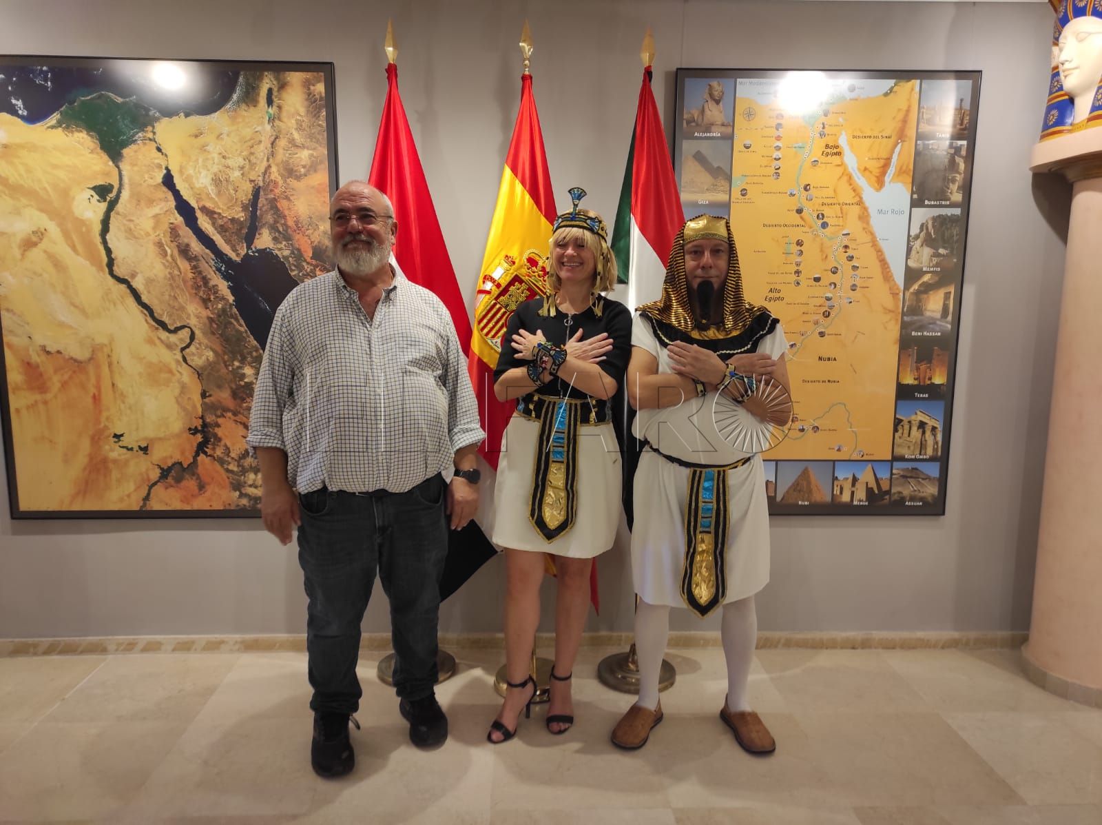 Centenario del descubrimiento de la tumba de Tutankamón en el Museo Egipcio de Melilla