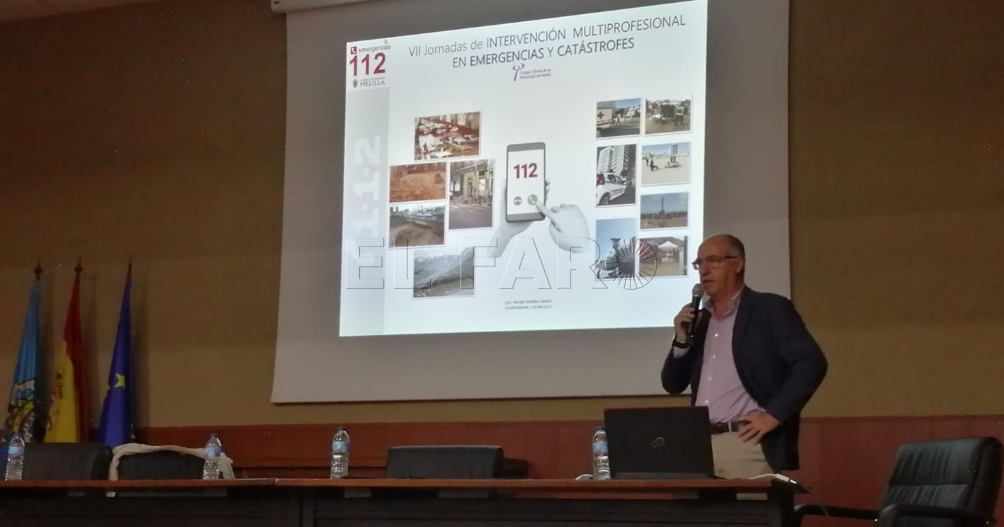 El volcán de La Palma y la guerra de Ucrania, protagonistas de las Jornadas de Emergencias y Catástrofes del Colegio de Psicólogos de Melilla