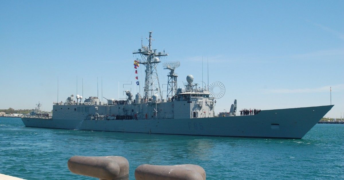 Las fragatas de la 41 Escuadrilla visitarán Melilla y Ceuta
