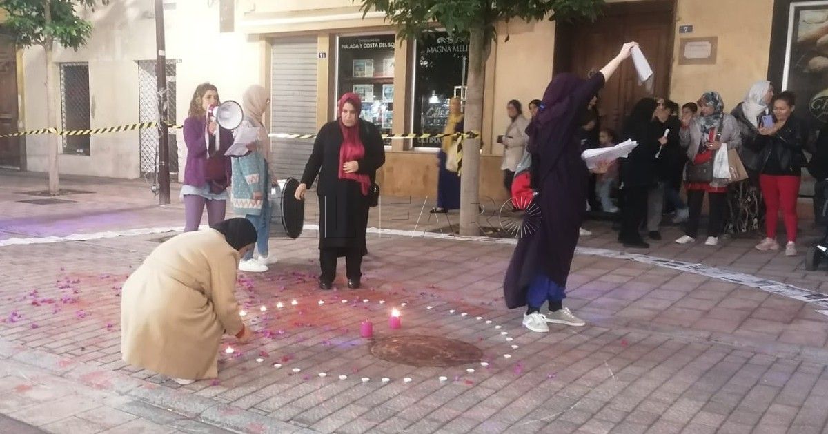 Melilla Feminista recuerda a las víctimas de la violencia machista al grito de "No son muertes, son asesinatos"
