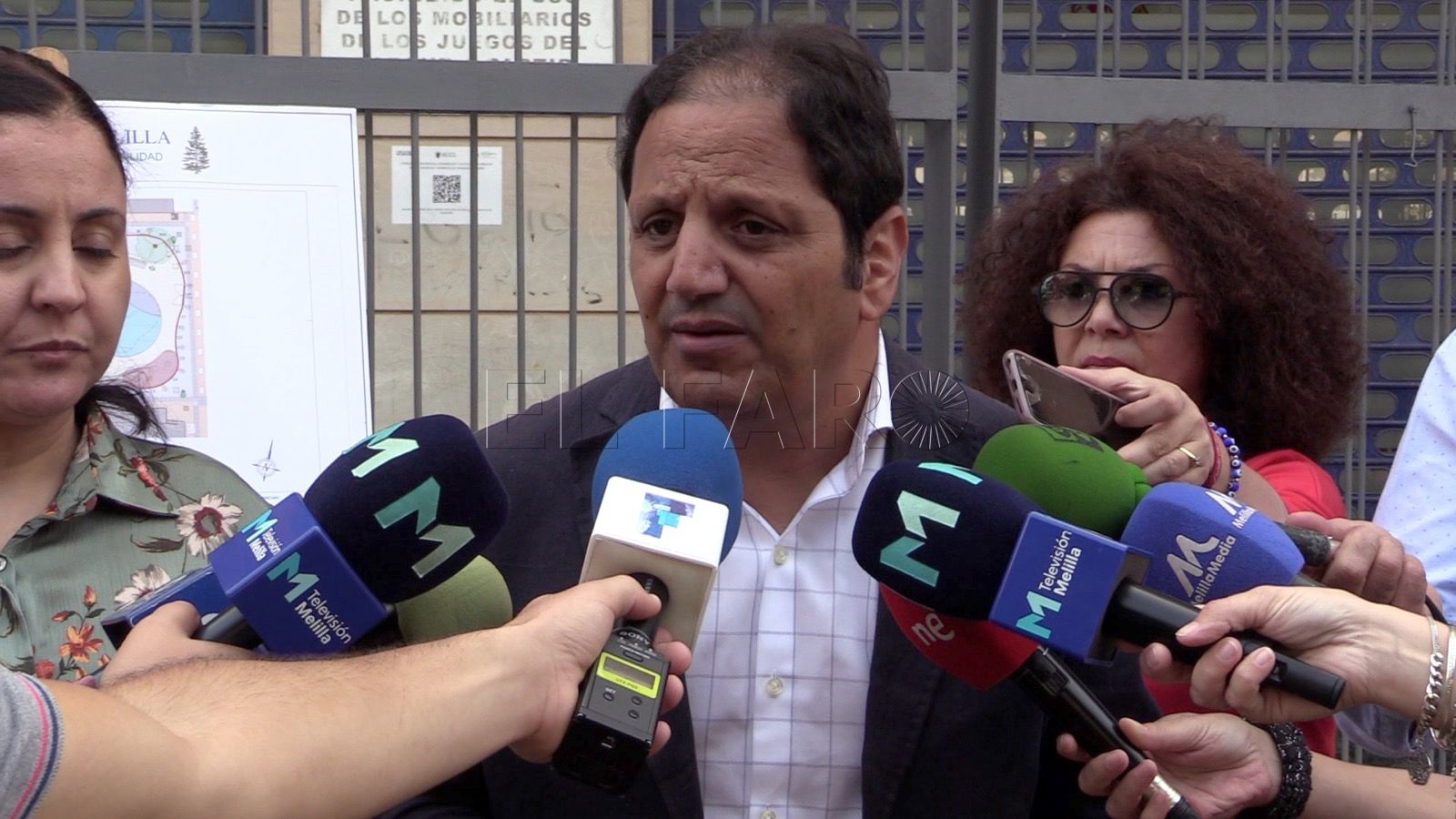 Mohatar y Selam inauguran el cerramiento del Parque Infantil del Industrial