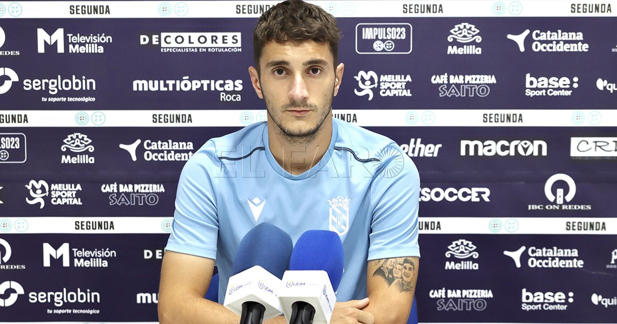 Javi Díez, jugador unionista: "Sabemos que Coria es un buen equipo y vamos a tener que trabajar muy bien esta semana"