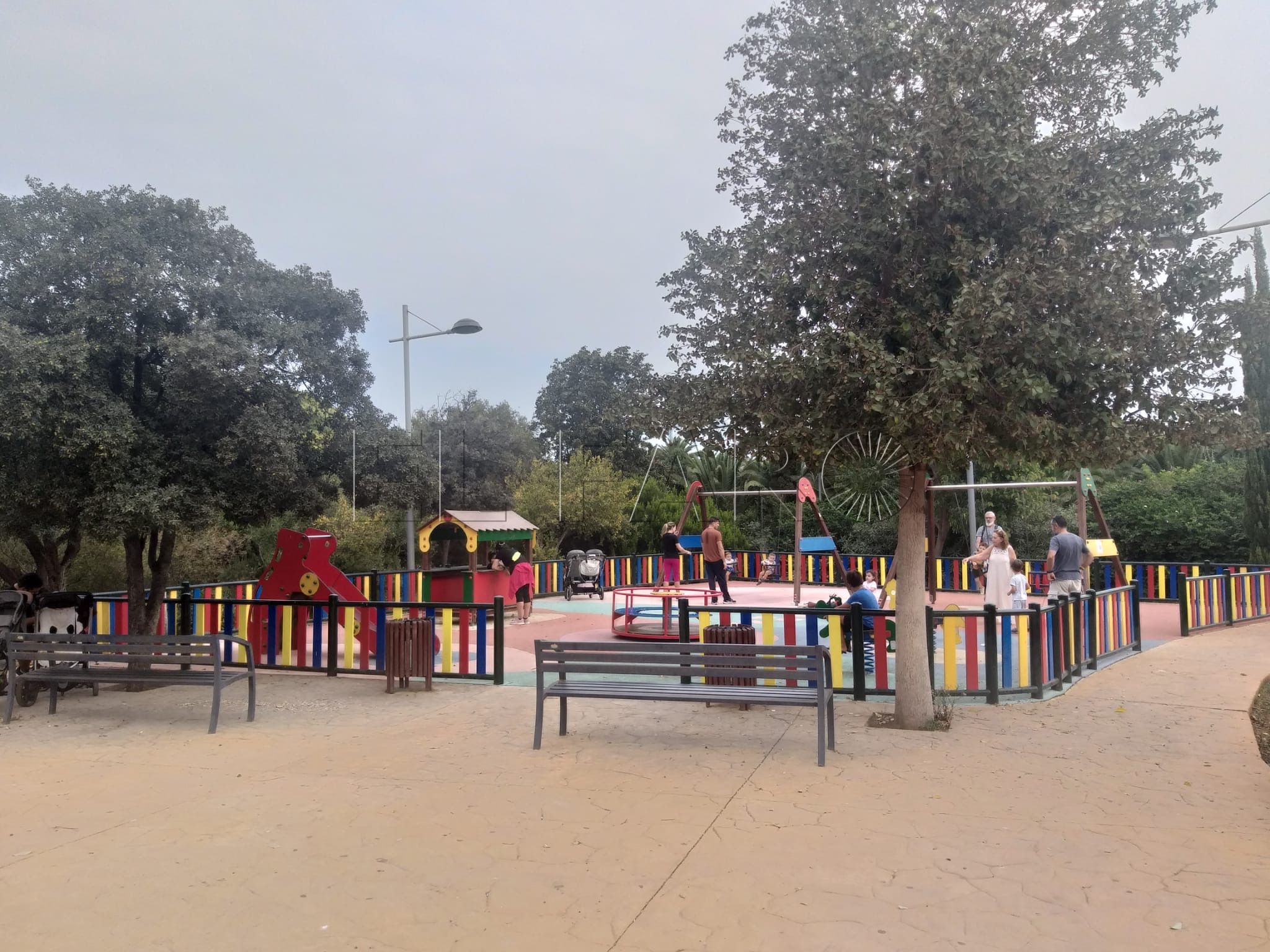 El Parque Forestal, lugar preferido por los melillenses para desconectar
