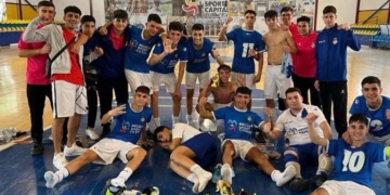 Los juveniles del MSC Peña Real Madrid celebraron la victoria el pasado sábado.