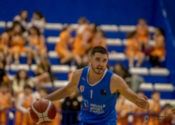 David Orrit fue el jugador más valorado en el encuentro del pasado fin de semana frente al C.B. Tizona y que finalizó con victoria de la escuadra colegial.