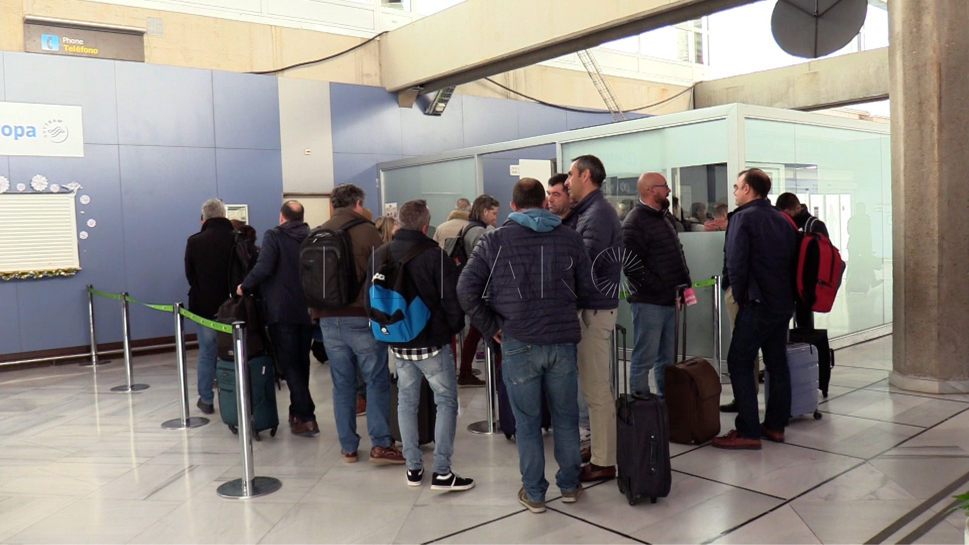 Amenaza de huelga en los aeropuertos y centros de control para Navidad