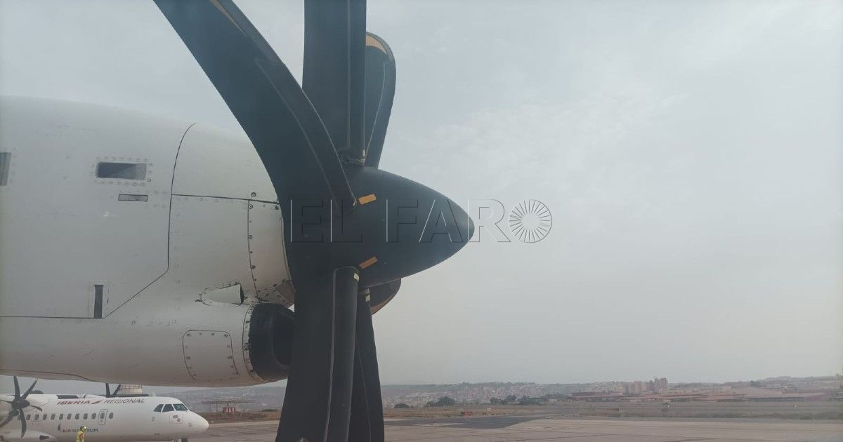 El aeropuerto de Melilla cierra noviembre con un 11,3% más de pasajeros y un 26% más de vuelos que en el mismo mes de 2019