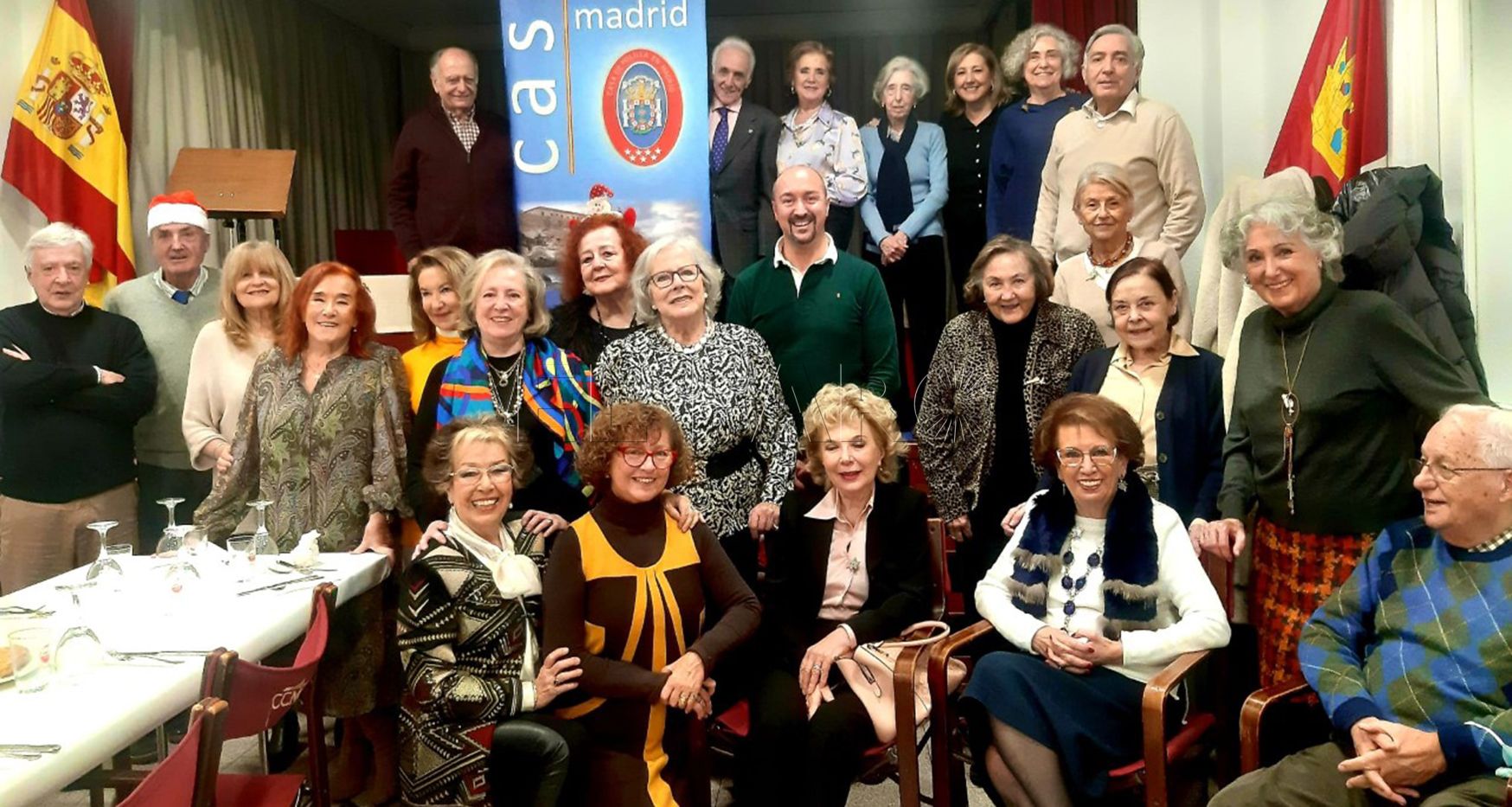 La Casa de Melilla en Madrid celebra su tradicional merienda navideña