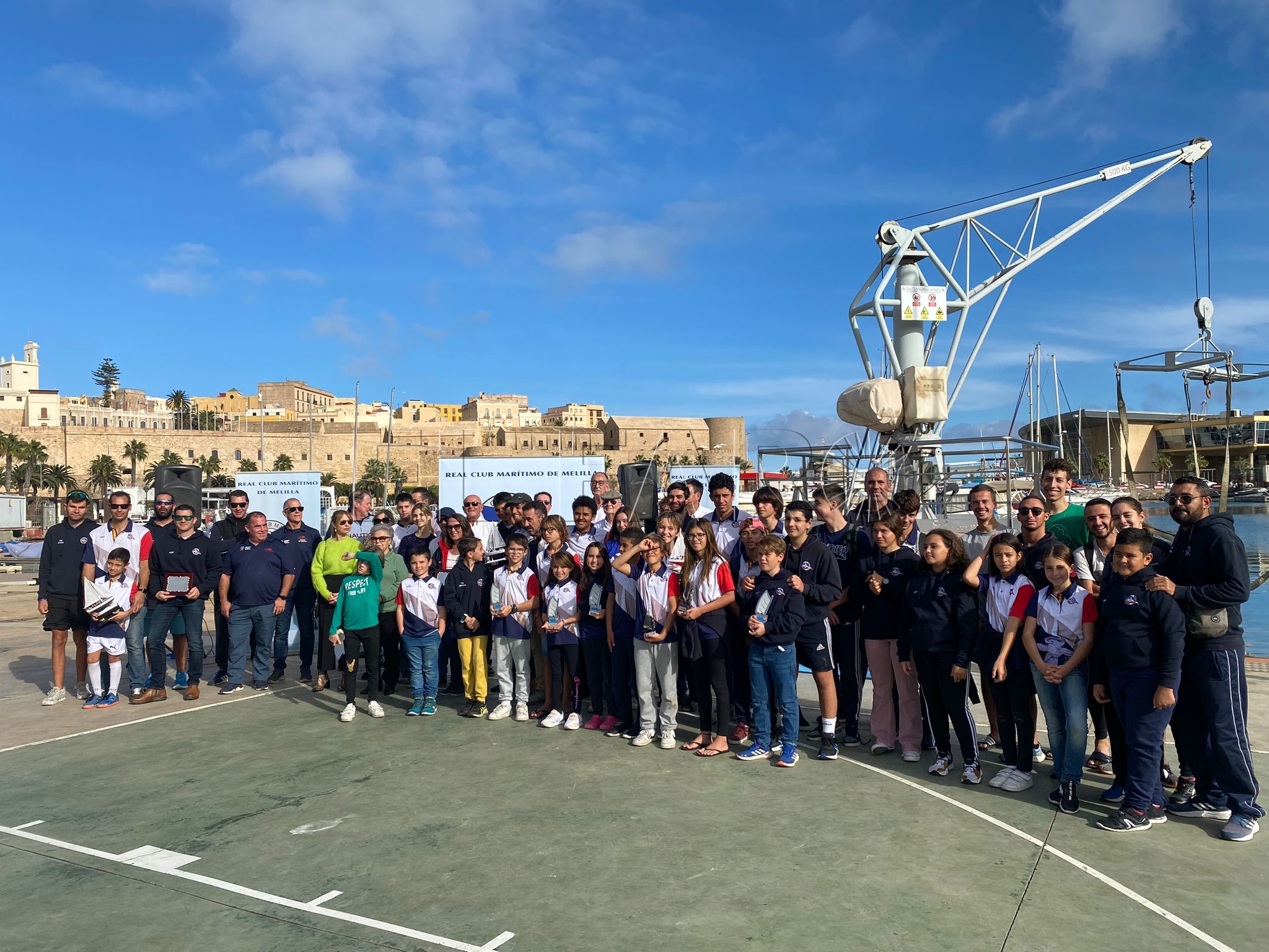 La entrega de trofeos clausura un exitoso trofeo de vela local