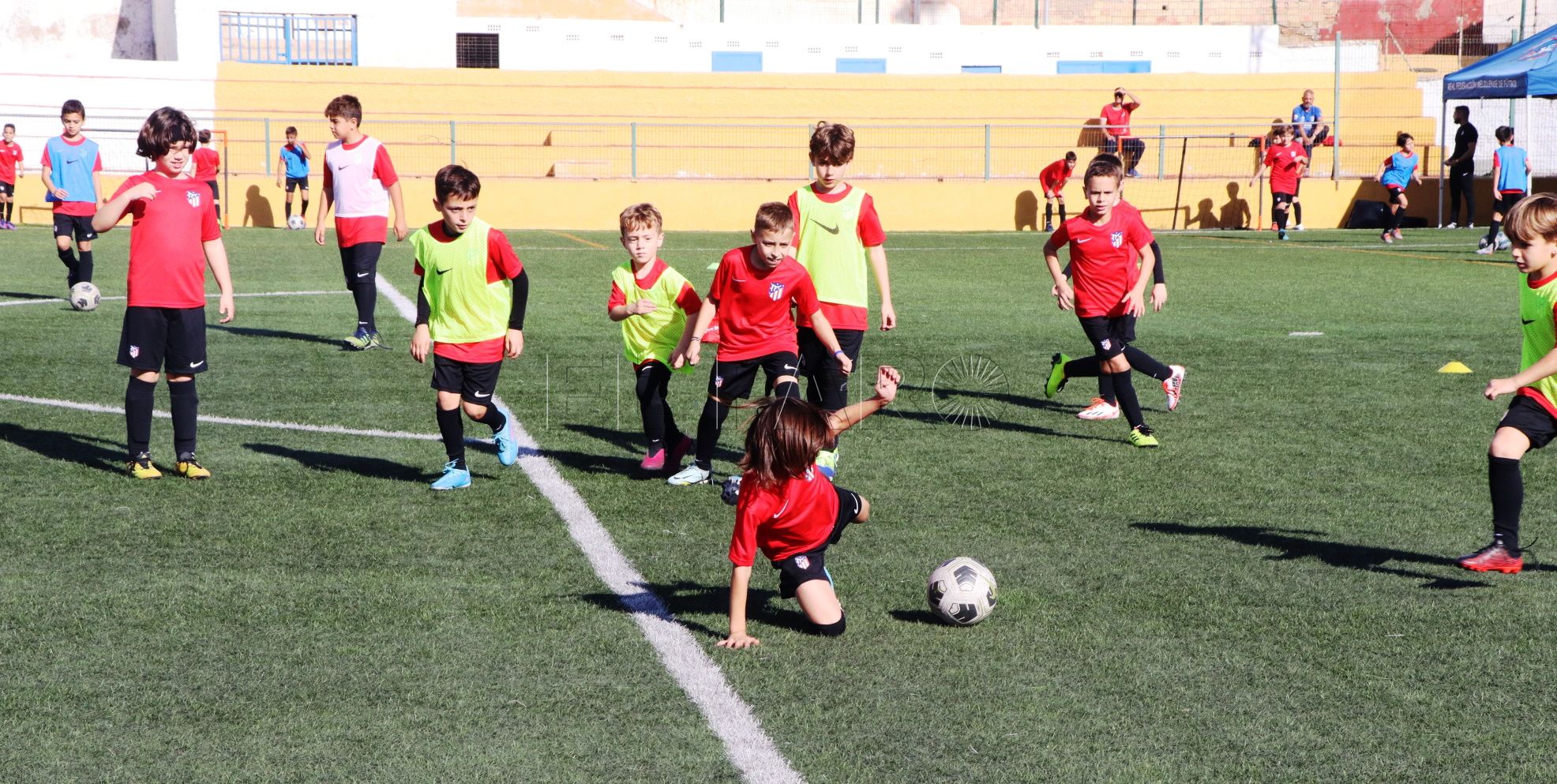 El Campus de la Academia Atlético de Madrid arranca con una alta participación