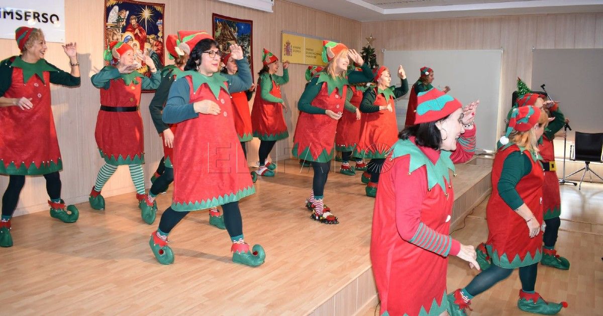 El Imserso llena la Residencia de Mayores de actividades navideñas durante todo el mes de diciembre