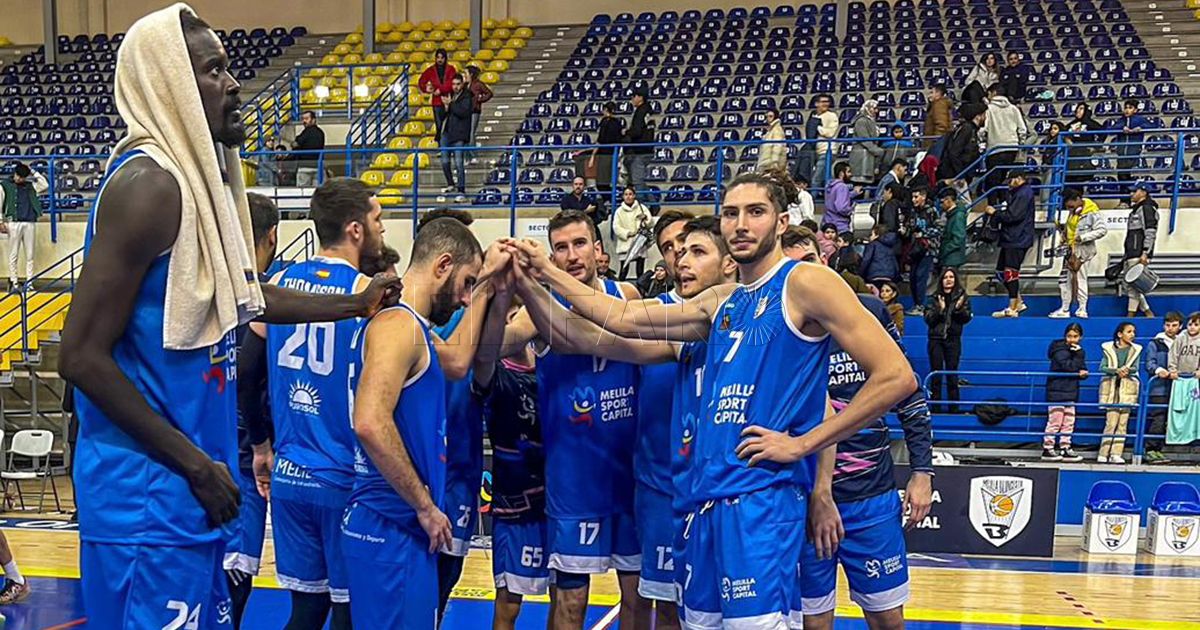 El Melilla Baloncesto cae ante el colista