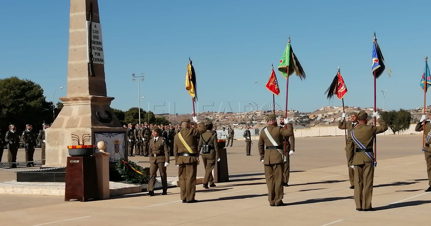 La Base Alfonso XIII acoge la celebración de los 500 años de patronazgo de Santa Bárbara sobre la Artillería
