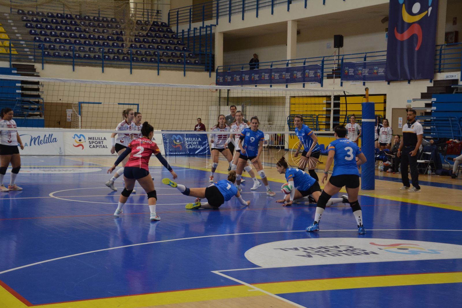 El CV Melilla femenino, firme candidato a todo en la presente temporada