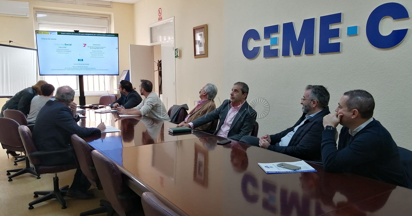 La CEME intentará solucionar el "agravio" del Real Decreto-ley sobre los autónomos en Melilla