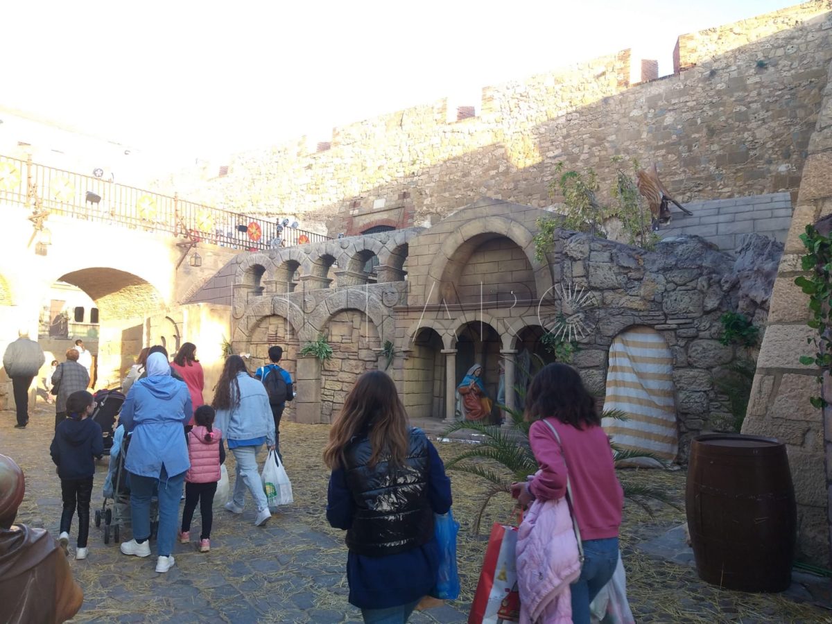 El Belén de Navidad causa gran expectación entre los melillenses