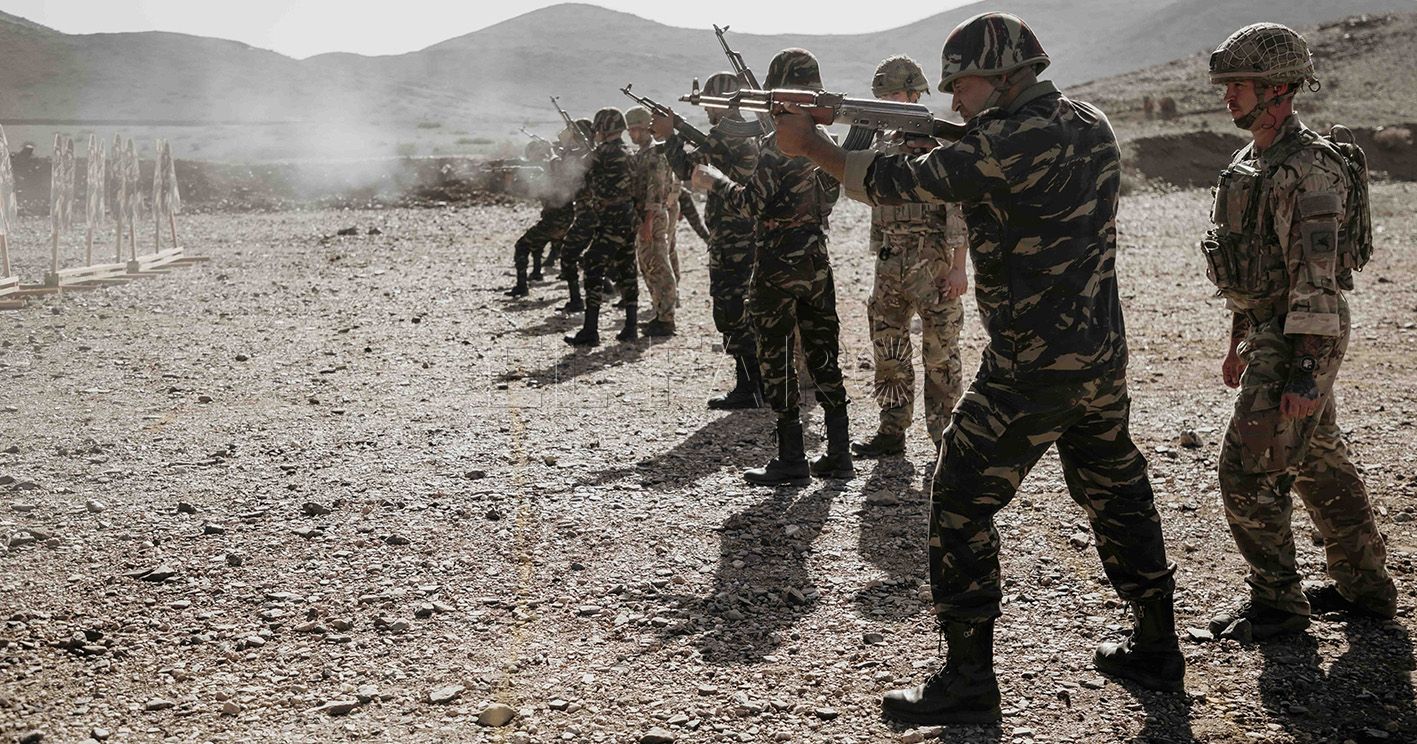 Tropas británicas realizan ejercicios junto al ejército marroquí en el Sáhara