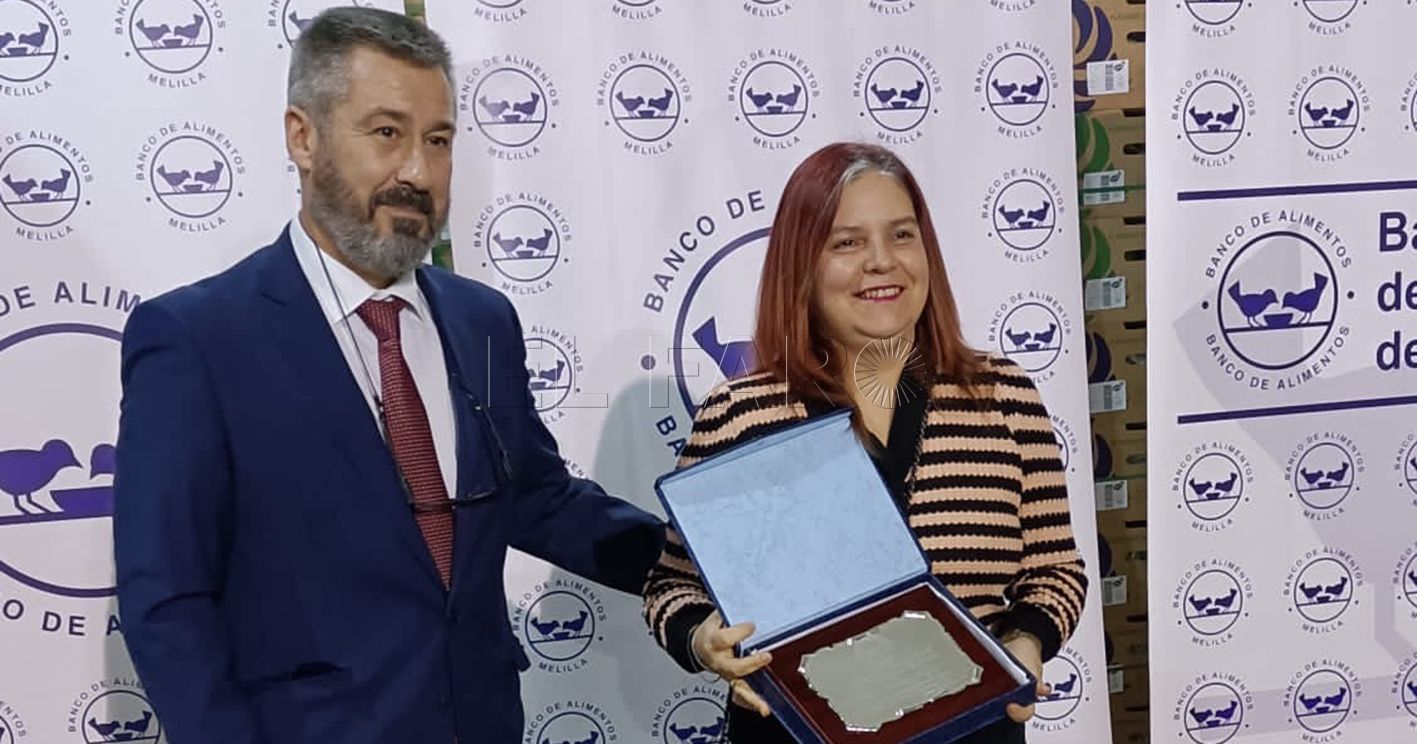 El Banco de Alimentos reconoce la labor de Isabel Bassets en la ayuda a los vulnerables