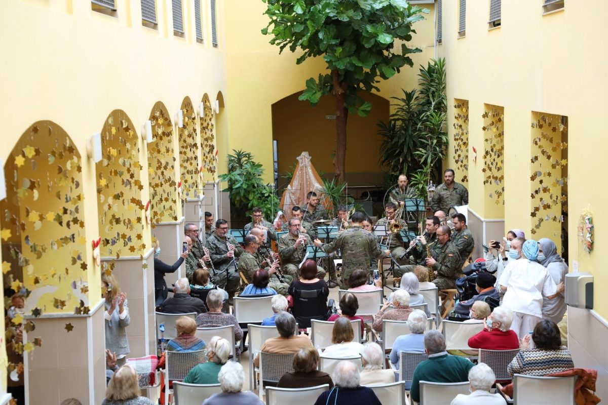 'La Gota de Leche', concierto de Navidad en el Centro Asistencial de Melilla