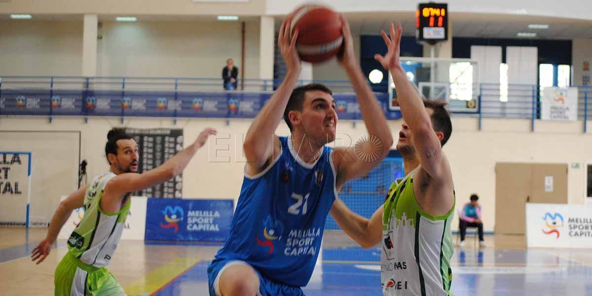 El Melilla BC no levanta cabeza en la Liga LEB Oro