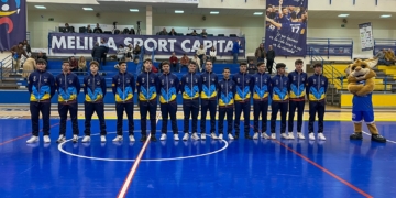 La selección melillense fue presentada el pasado viernes en el partido del MSC Baloncesto frente a Burgos.