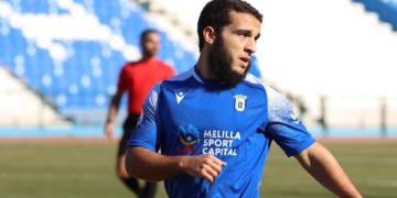El joven futbolista melillense Ali Alí estará en el dique seco durante lo que resta de temporada.