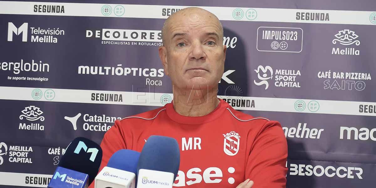Miguel Rivera, entrenador de la UD Melilla: “La del domingo es una prueba de máxima exigencia para nosotros”