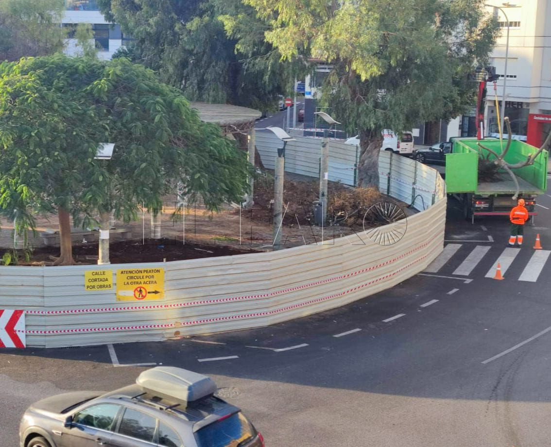 Hassan Mohatar niega que se quiten árboles de Daoíz y Velarde