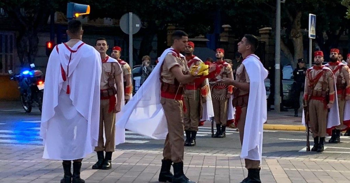 El Tercio Gran Capitán 1º de La Legión realizará este miércoles el solemne acto de arriado de Bandera