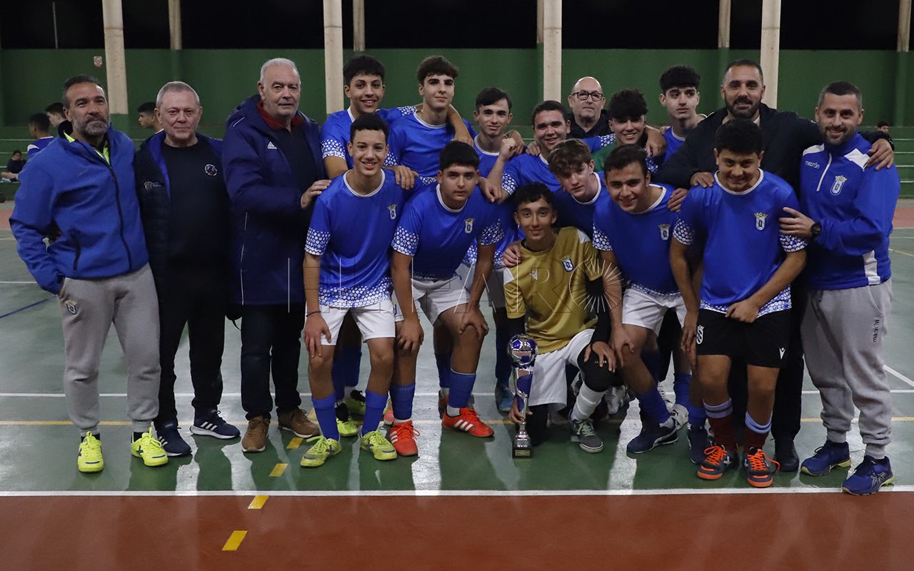 La UD Melilla consigue doblete en Copa Federación RFMF con la Cadete FS e Infantil FS