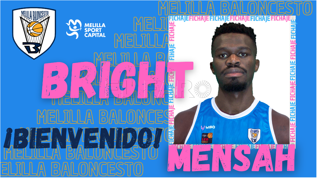 Bright Mensah, nuevo escolta para el Melilla Sport Capital Baloncesto
