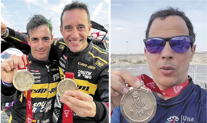 Gerard Farrés, Diego Ortega y Rachid Al-Lal concluyen el Rally Dakar 2023