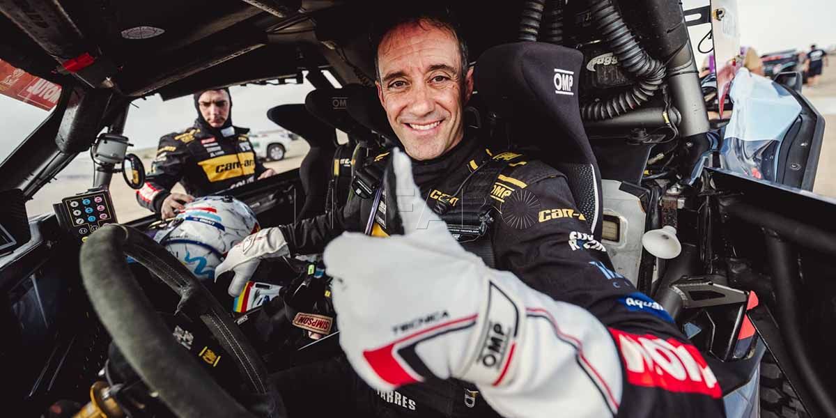 Rápida etapa sabatina en el Dakar