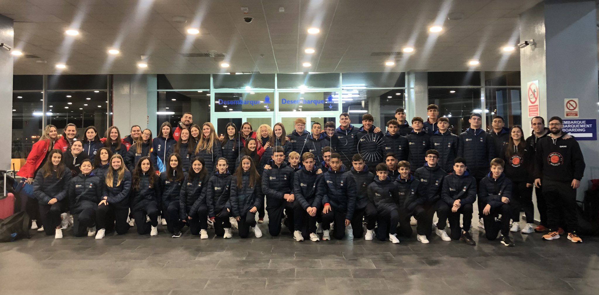 Los infantiles y cadetes inician su caminar en los Nacionales de Huelva