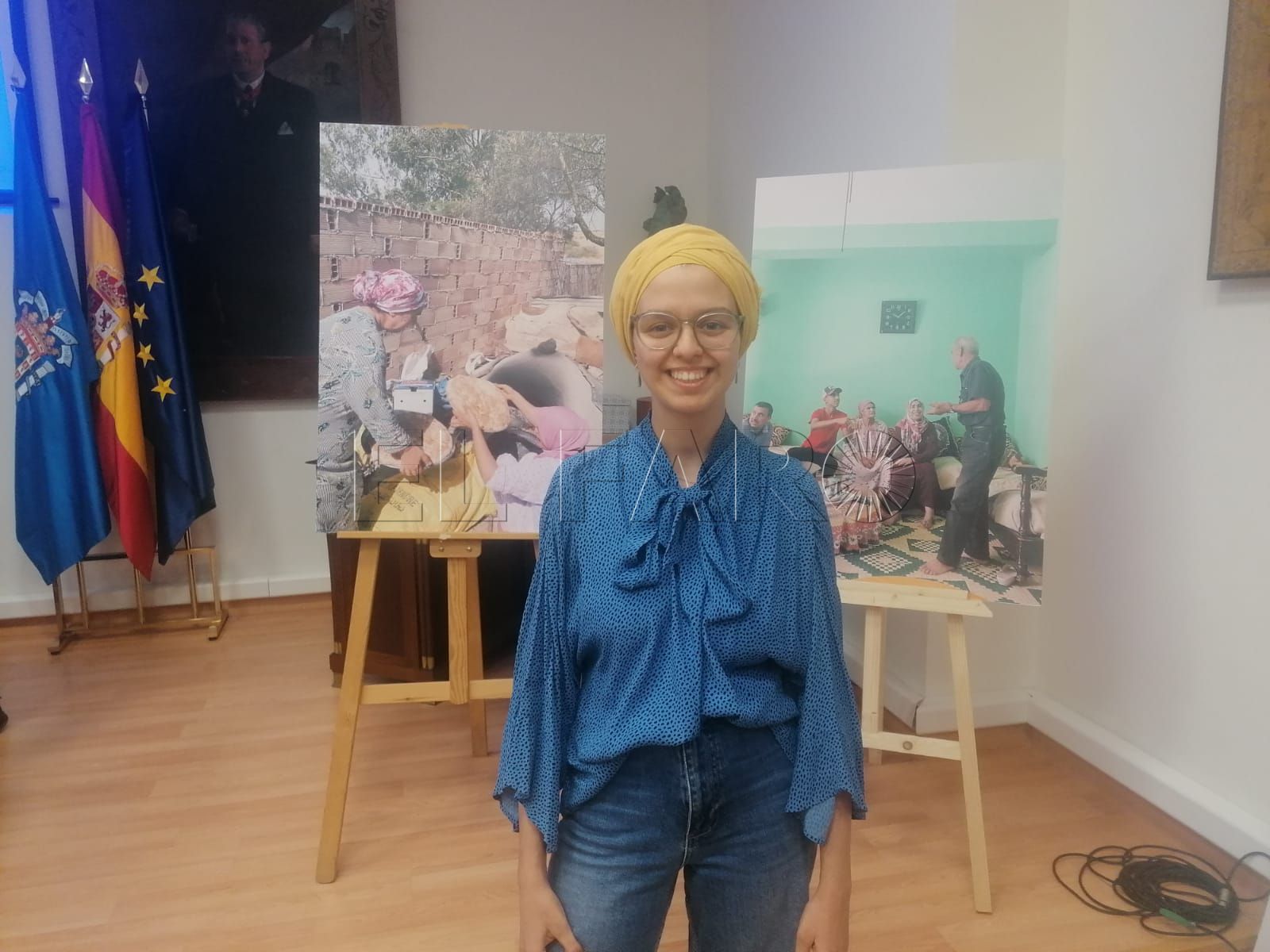 La naturalidad de una familia marroquí capturada a través de Insaf Mohamed