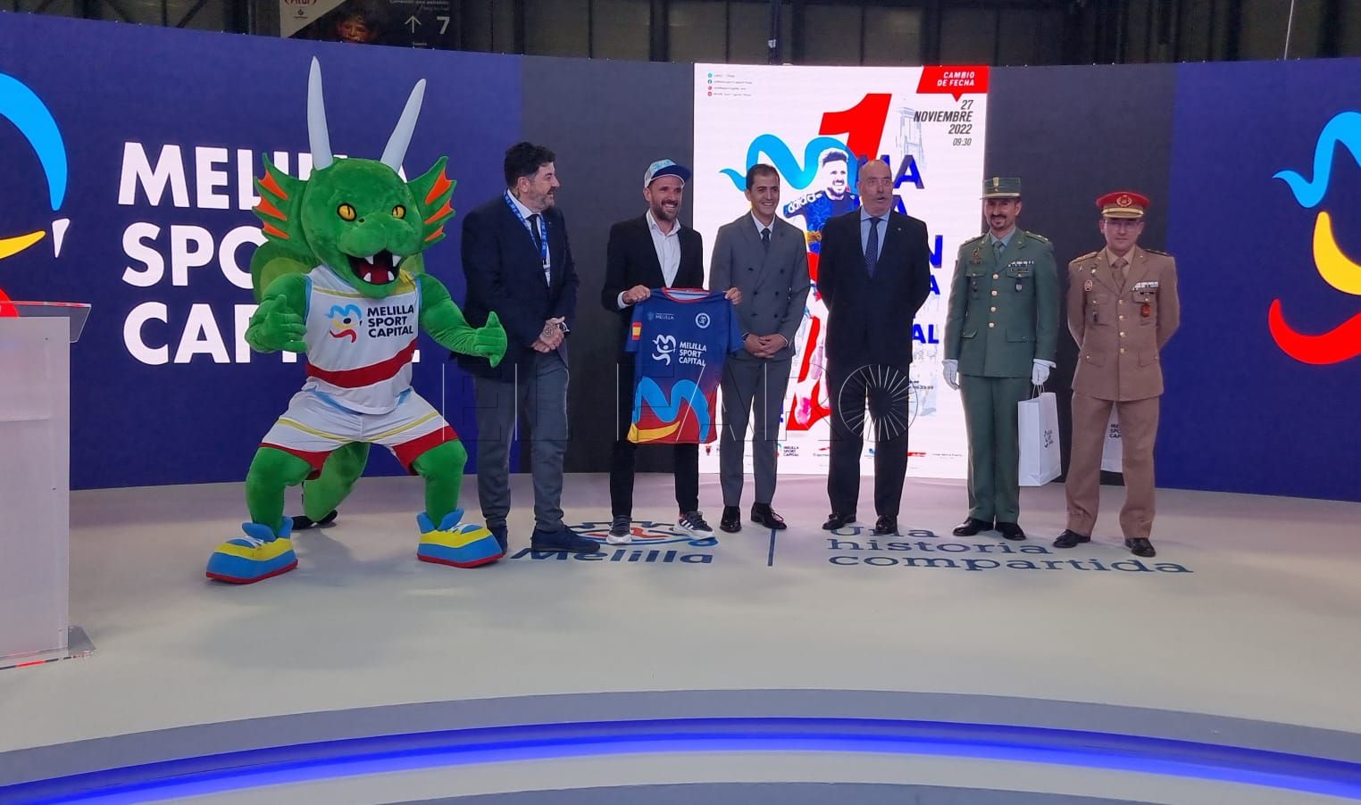 Presentado en Fitur el tridente deportivo de Melilla Sport Capital