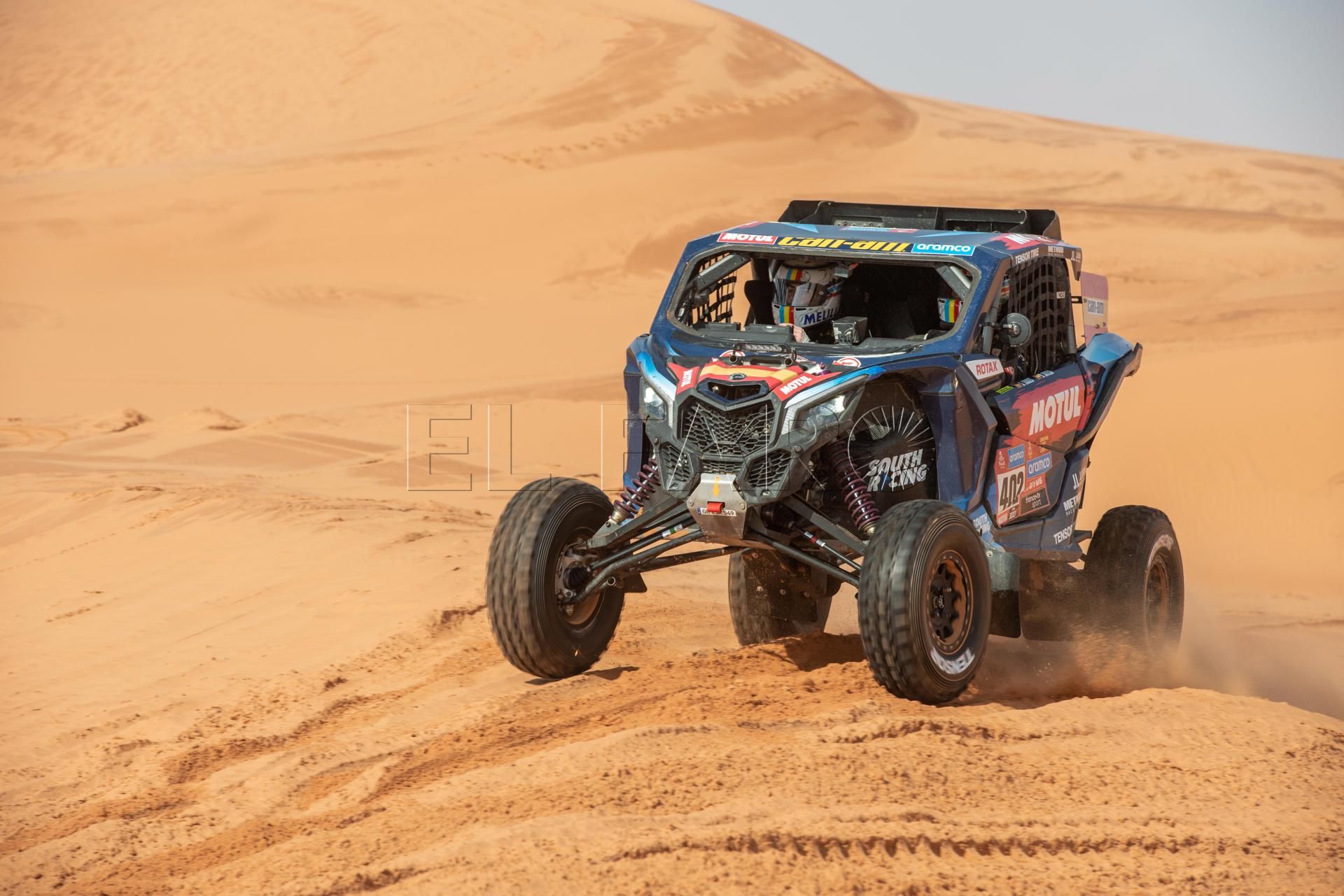 Farrés- Ortega ganan la etapa del Dakar en buggies