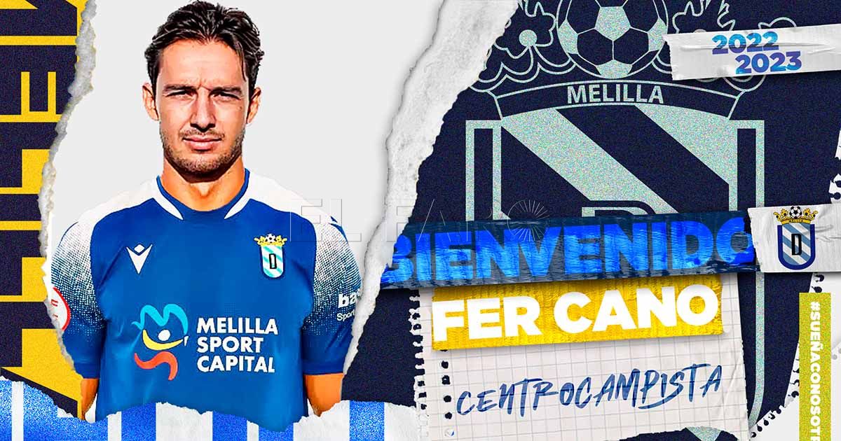 Fer Cano, nuevo jugador de la UD Melilla