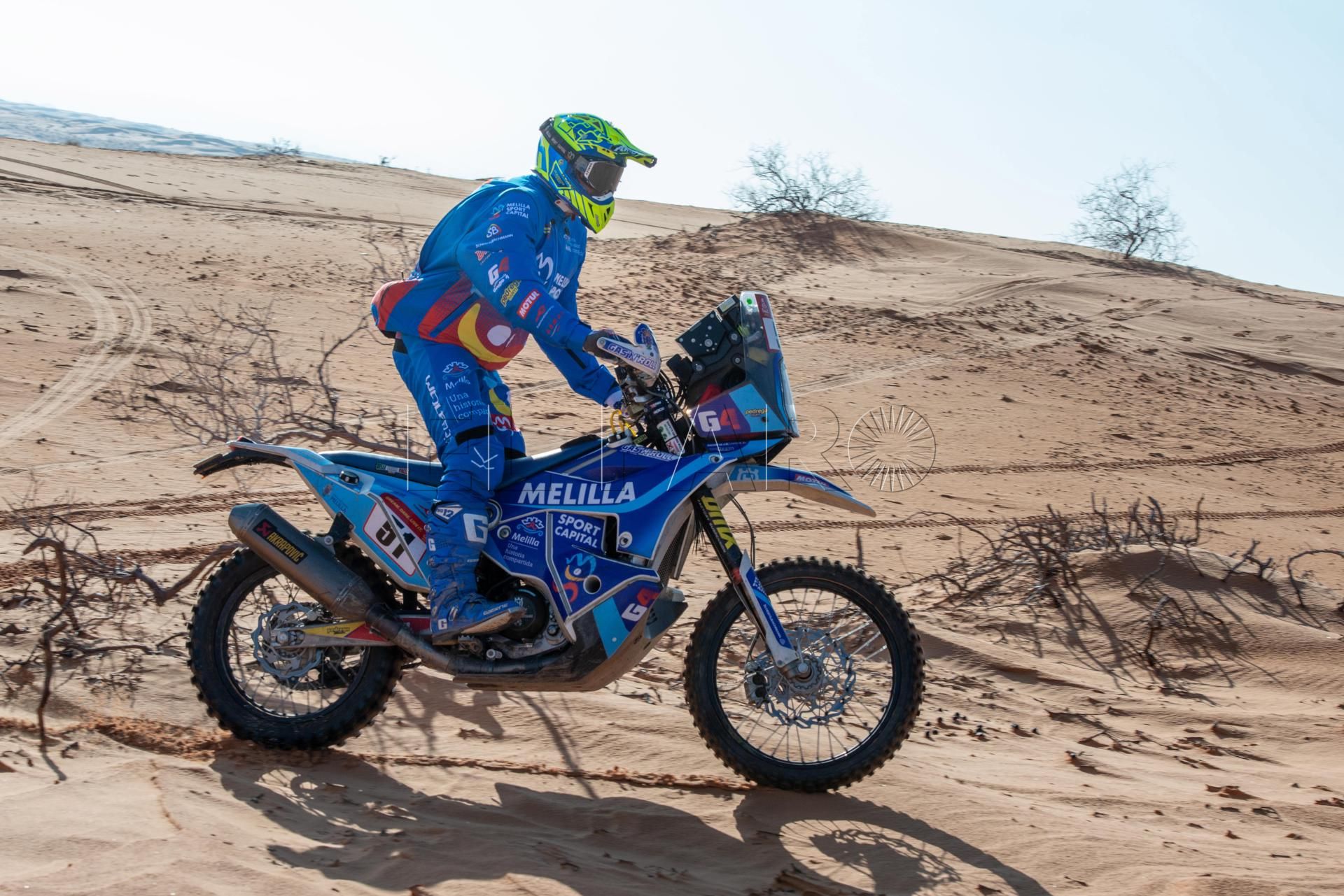 Buen día para los pilotos melillenses en el Dakar